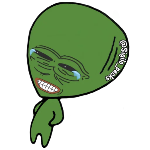 Sticker from the "👽 ET PEPE 👽" sticker pack