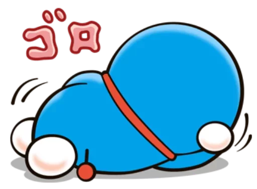 Sticker from the "Doraemon" sticker pack