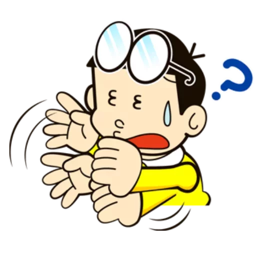 Sticker from the "Doraemon" sticker pack