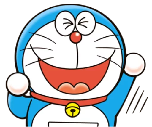 Sticker from the "Doraemon" sticker pack