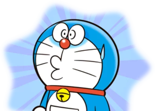 Sticker from the "Doraemon" sticker pack