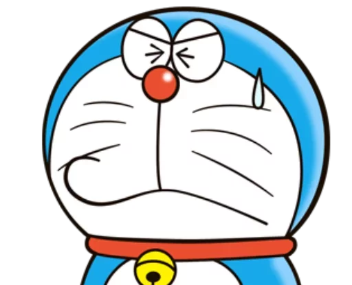 Sticker from the "Doraemon" sticker pack