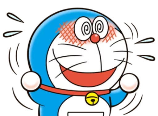 Sticker from the "Doraemon" sticker pack