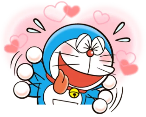 Sticker from the "Doraemon" sticker pack