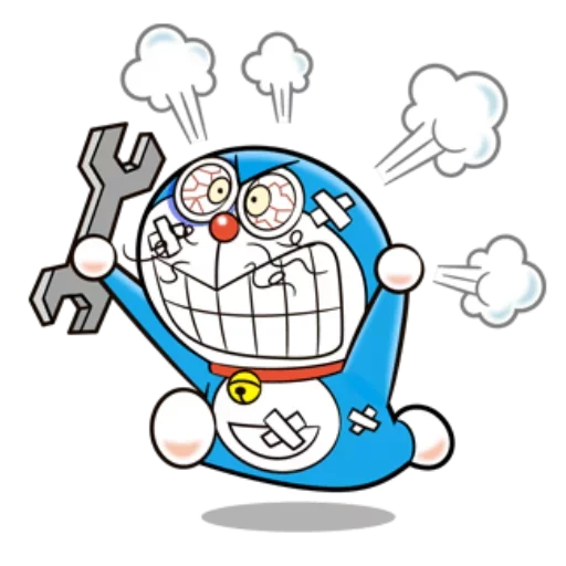 Sticker from the "Doraemon" sticker pack