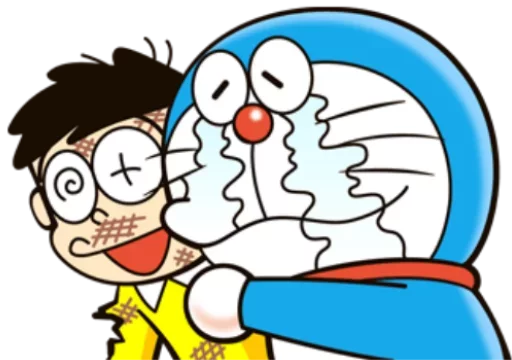 Sticker from the "Doraemon" sticker pack