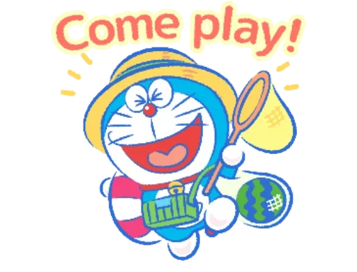 Sticker from the "Doraemon" sticker pack