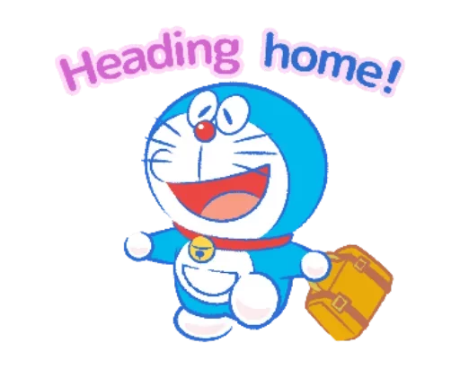 Sticker from the "Doraemon" sticker pack