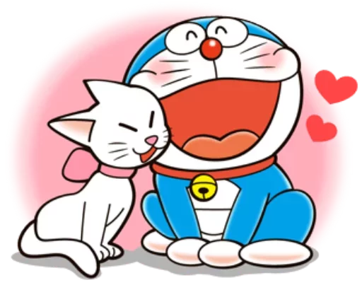 Sticker from the "Doraemon" sticker pack