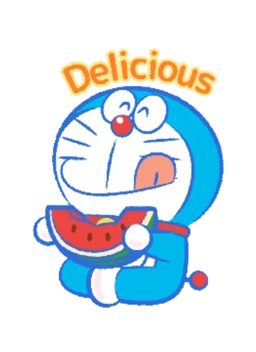 Sticker from the "Doraemon" sticker pack