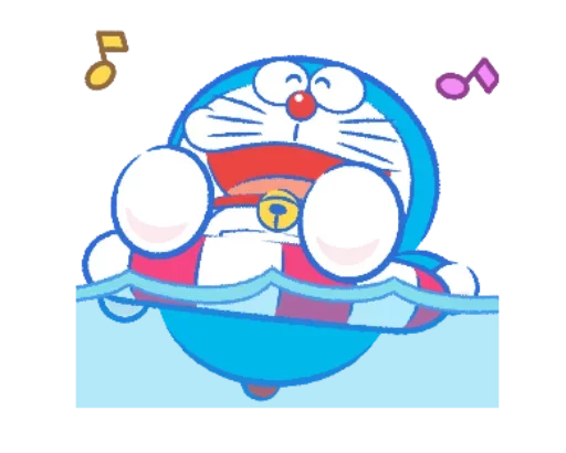 Sticker from the "Doraemon" sticker pack