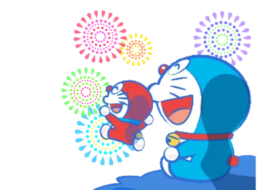 Sticker from the "Doraemon" sticker pack