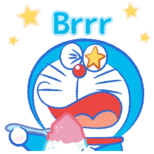 Sticker from the "Doraemon" sticker pack