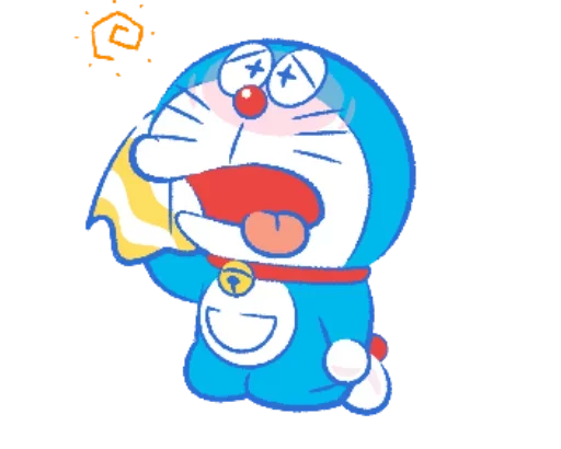 Sticker from the "Doraemon" sticker pack