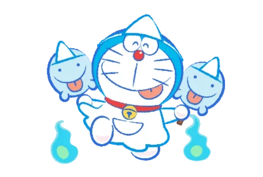 Sticker from the "Doraemon" sticker pack