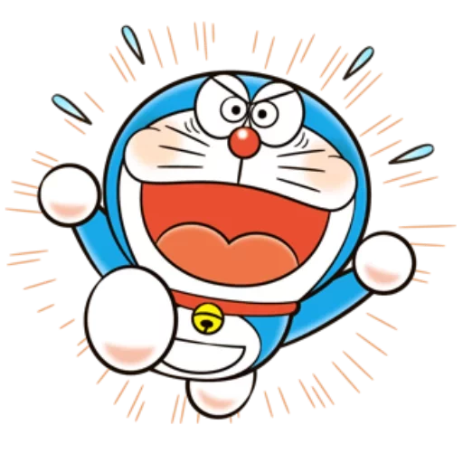 Sticker from the "Doraemon" sticker pack