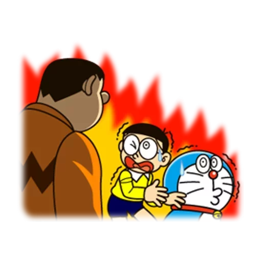 Sticker from the "Doraemon" sticker pack