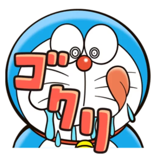 Sticker from the "Doraemon" sticker pack