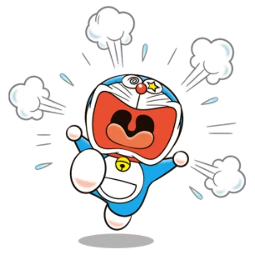 Sticker from the "Doraemon" sticker pack