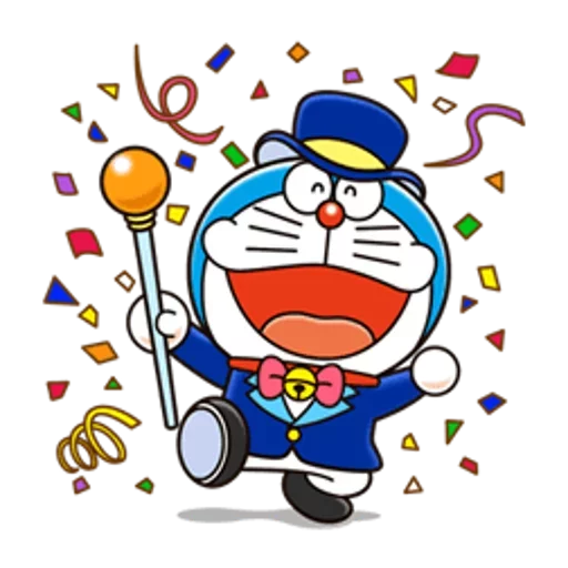 Sticker from the "Doraemon" sticker pack