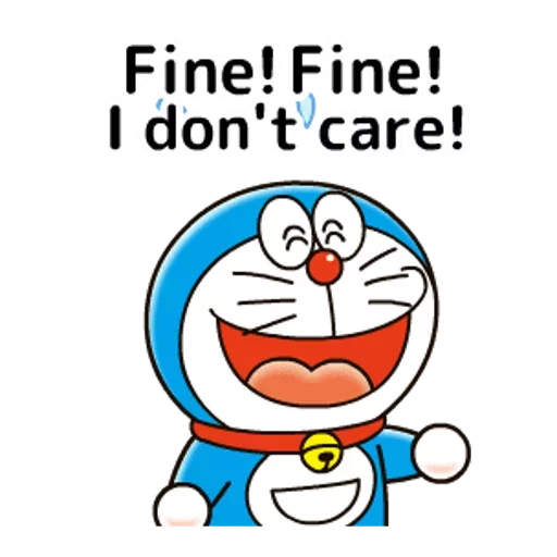 Sticker from the "Doraemon" sticker pack