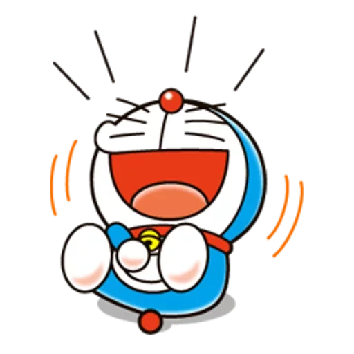 Sticker from the "Doraemon" sticker pack