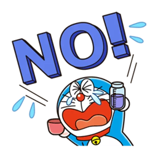 Sticker from the "Doraemon" sticker pack