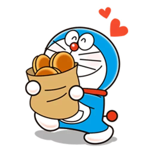 Sticker from the "Doraemon" sticker pack