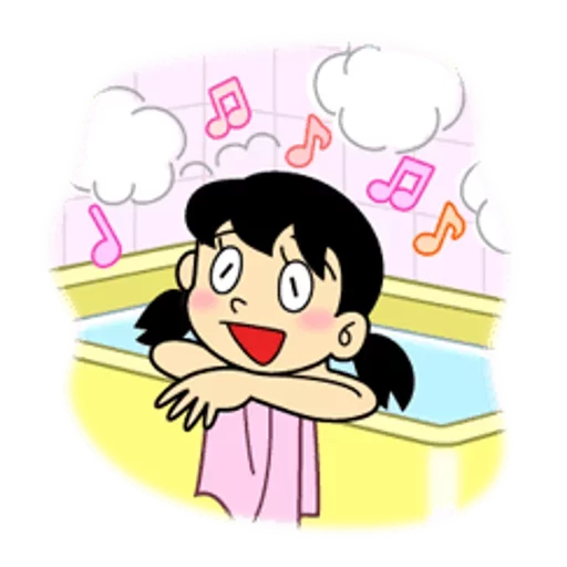 Sticker from the "Doraemon" sticker pack