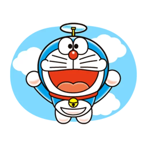 Sticker from the "Doraemon" sticker pack