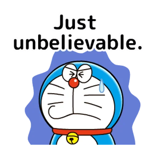 Sticker from the "Doraemon" sticker pack