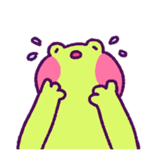 Sticker from the "oh_my_frog" sticker pack