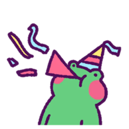 Sticker from the "oh_my_frog" sticker pack