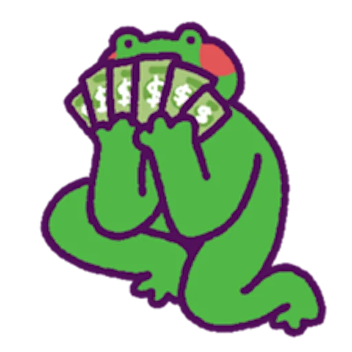 Sticker from the "oh_my_frog" sticker pack