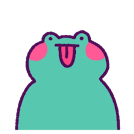 Sticker from the "oh_my_frog" sticker pack