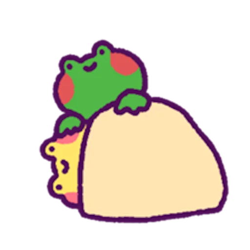 Sticker from the "oh_my_frog" sticker pack