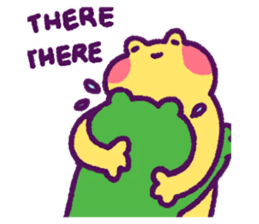 Sticker from the "oh_my_frog" sticker pack