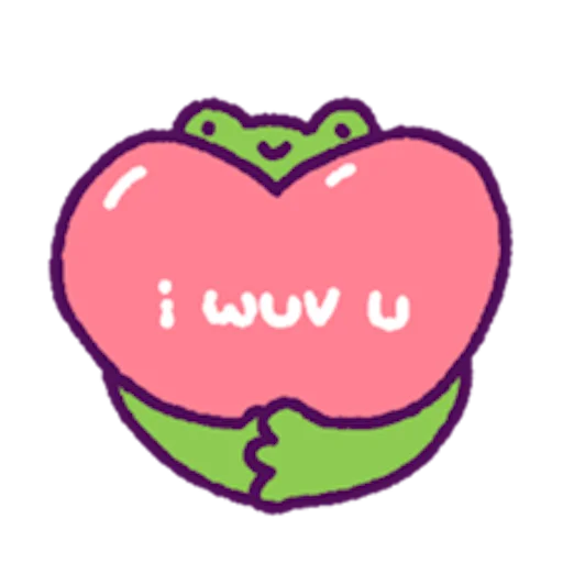 Sticker from the "oh_my_frog" sticker pack