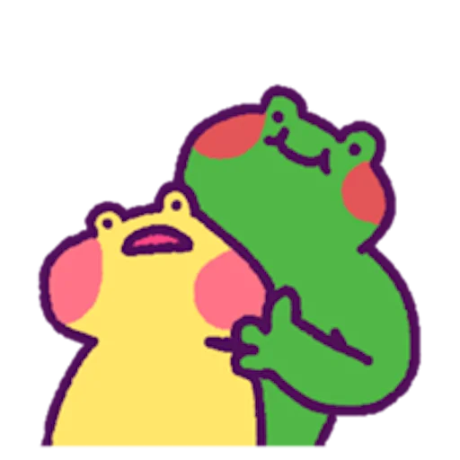 Sticker from the "oh_my_frog" sticker pack