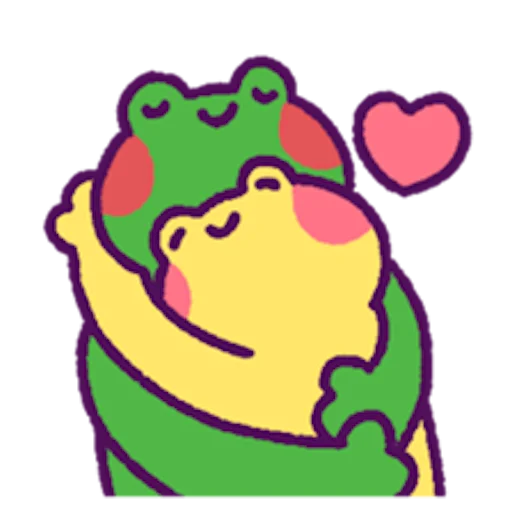 Sticker from the "oh_my_frog" sticker pack