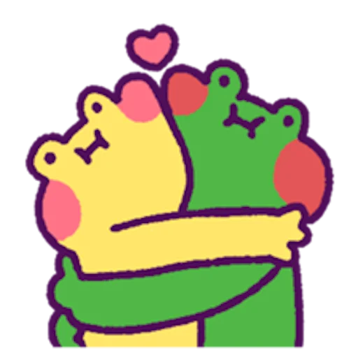 Sticker from the "oh_my_frog" sticker pack