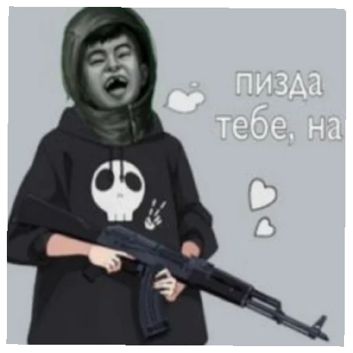 Sticker Бухой Зайчик