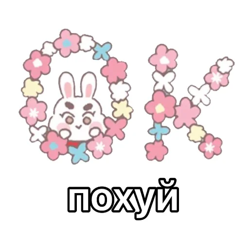 Sticker from the "hello kitty" sticker pack