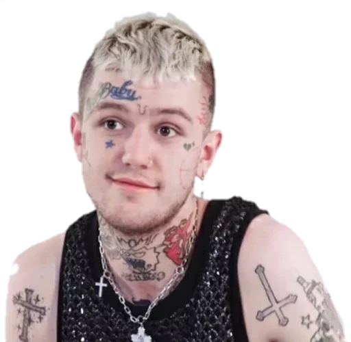 Sticker from the "Lil Peep" sticker pack