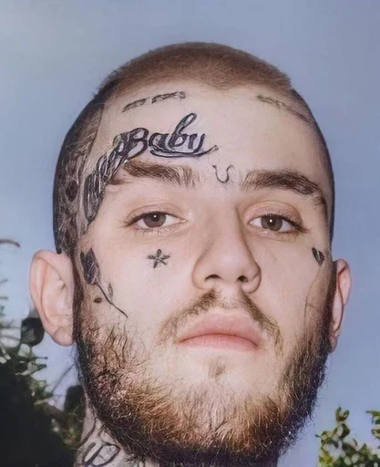 Sticker from the "Lil Peep" sticker pack