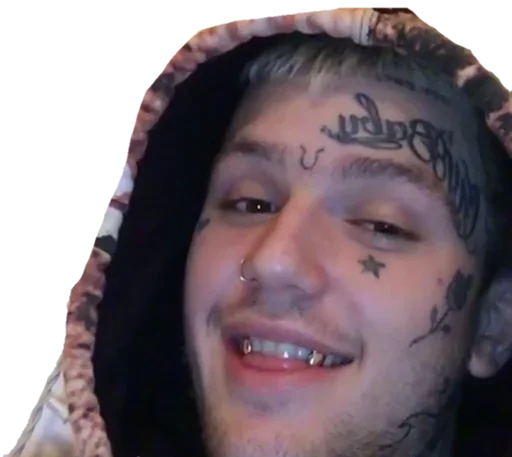 Sticker from the "Lil Peep" sticker pack