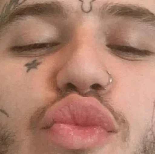 Sticker from the "Lil Peep" sticker pack