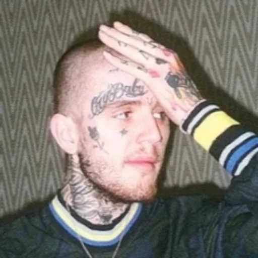 Sticker from the "Lil Peep" sticker pack