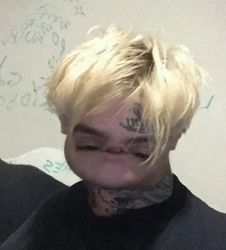 Sticker from the "Lil Peep" sticker pack