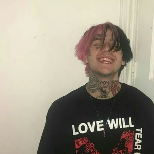 Sticker from the "Lil Peep" sticker pack